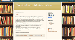 Desktop Screenshot of nw222-linuxadministration.blogspot.com