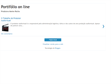 Tablet Screenshot of portifoliomarionrocha.blogspot.com