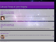 Tablet Screenshot of johnkrejcha.blogspot.com