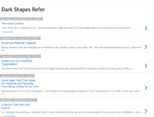 Tablet Screenshot of darkshapesrefer.blogspot.com