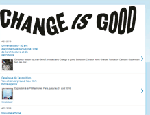 Tablet Screenshot of changeisgood-paris.blogspot.com