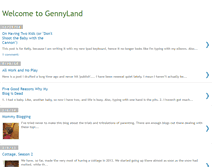 Tablet Screenshot of gennyland.blogspot.com
