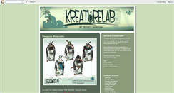 Desktop Screenshot of kreaturelab.blogspot.com