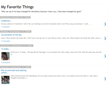 Tablet Screenshot of jmnmyfavoritethings.blogspot.com