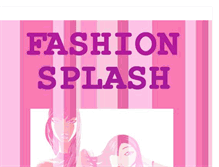 Tablet Screenshot of fashi0nsplash.blogspot.com