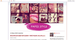 Desktop Screenshot of papis-style.blogspot.com