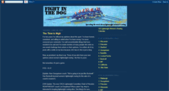 Desktop Screenshot of fightindog.blogspot.com