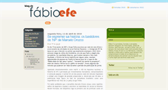 Desktop Screenshot of blogdofabioefe.blogspot.com