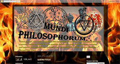 Desktop Screenshot of mundiphilosophorum.blogspot.com