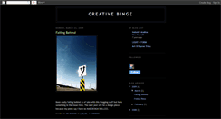 Desktop Screenshot of mrcreativebinge.blogspot.com