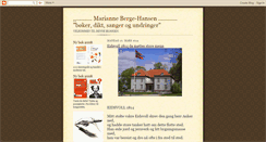 Desktop Screenshot of marianneberge-hansen-marianne.blogspot.com