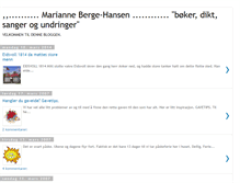 Tablet Screenshot of marianneberge-hansen-marianne.blogspot.com