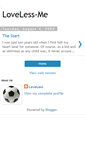 Mobile Screenshot of loveless-me.blogspot.com