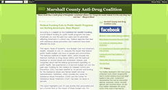 Desktop Screenshot of marshallcountyantidrugcoalition.blogspot.com