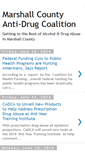 Mobile Screenshot of marshallcountyantidrugcoalition.blogspot.com
