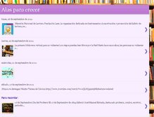 Tablet Screenshot of alasparacrecer.blogspot.com
