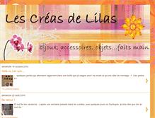 Tablet Screenshot of lescreasdelilas.blogspot.com