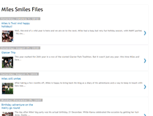 Tablet Screenshot of milessmilesfiles.blogspot.com