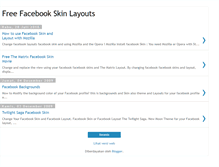 Tablet Screenshot of facebook--skin.blogspot.com