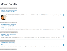 Tablet Screenshot of meandophelia.blogspot.com