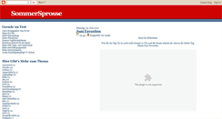 Desktop Screenshot of lynsommersprosse.blogspot.com