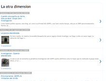 Tablet Screenshot of la-otra-dimension.blogspot.com