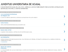 Tablet Screenshot of estudiantesucasal.blogspot.com