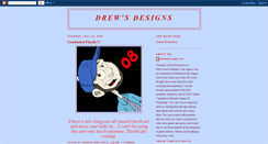 Desktop Screenshot of drewdesigns.blogspot.com