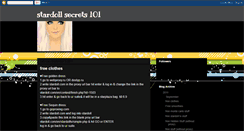 Desktop Screenshot of live4love724-stardollsecrets101.blogspot.com