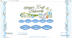 Desktop Screenshot of angiescrafthideaway.blogspot.com