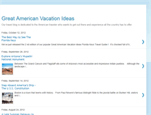 Tablet Screenshot of greatamericanvacationideas.blogspot.com