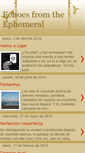 Mobile Screenshot of echoesfromtheephemeral.blogspot.com