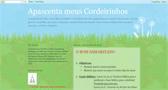 Desktop Screenshot of apascentameuscordeirinhos.blogspot.com