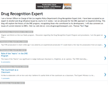 Tablet Screenshot of drugrecognitionexpert.blogspot.com