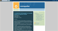 Desktop Screenshot of monografiasalumnos.blogspot.com