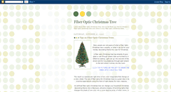 Desktop Screenshot of fiberoptic-christmastree.blogspot.com