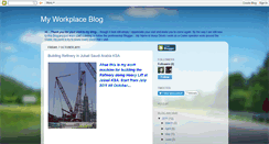 Desktop Screenshot of myworkplaceblog.blogspot.com