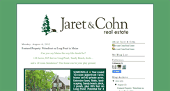 Desktop Screenshot of jaretcohn.blogspot.com