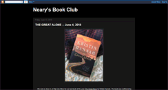 Desktop Screenshot of nearysbookclub.blogspot.com