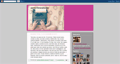 Desktop Screenshot of parenteseaberto.blogspot.com