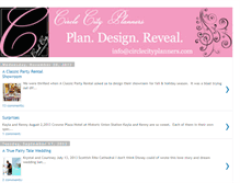 Tablet Screenshot of circlecityplanners.blogspot.com