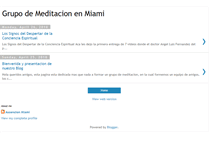 Tablet Screenshot of meditacionmiami.blogspot.com
