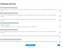 Tablet Screenshot of noticiasiao.blogspot.com