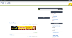 Desktop Screenshot of mypaidtoclickprogram.blogspot.com