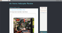 Desktop Screenshot of havochelicopterreview.blogspot.com