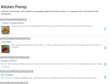 Tablet Screenshot of kitchenfrenzy.blogspot.com