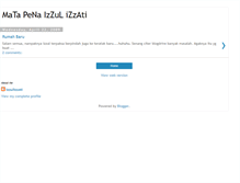 Tablet Screenshot of izzulizzati.blogspot.com