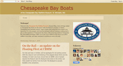 Desktop Screenshot of chesapeakeboats.blogspot.com