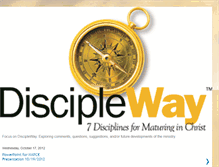 Tablet Screenshot of focusondiscipleway.blogspot.com