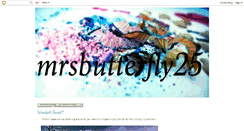 Desktop Screenshot of mrsbutterfly25.blogspot.com